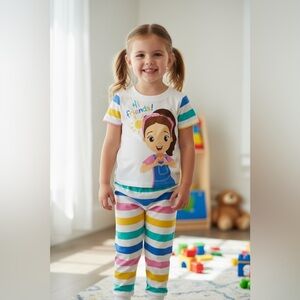 Ms. Rachel - NWT - Kids Four Piece Pajama Set